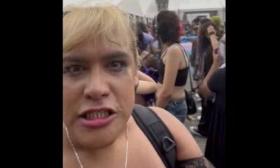 «¡La 4T traiciona al pueblo!»: Diputada María Clemente denuncia agresiones y uso de gas en marcha por la visibilidad trans